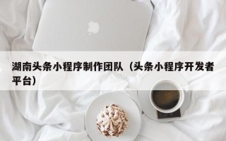 张家口湖南头条小程序制作团队（头条小程序开发者平台）